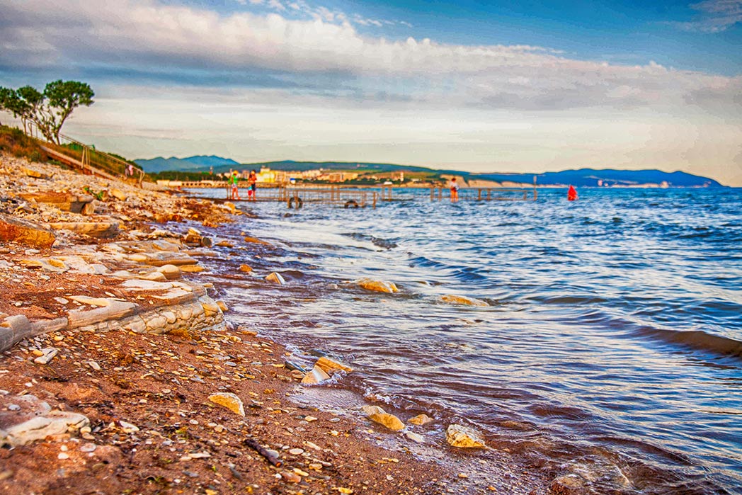 Гостиница "Лайм", Геленджик, пляж