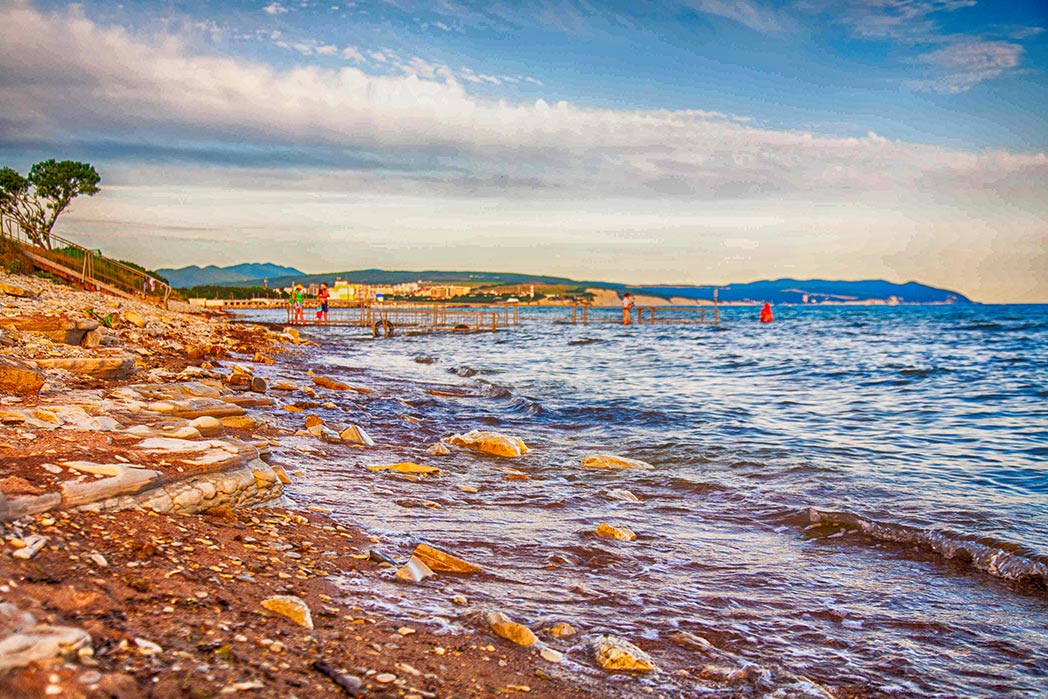 Гостиница "Лайм", Геленджик, пляж