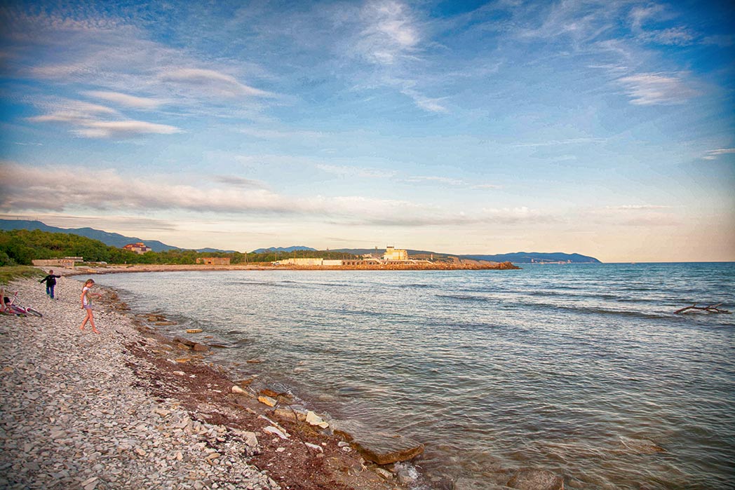 Гостиница "Лайм", Геленджик, пляж