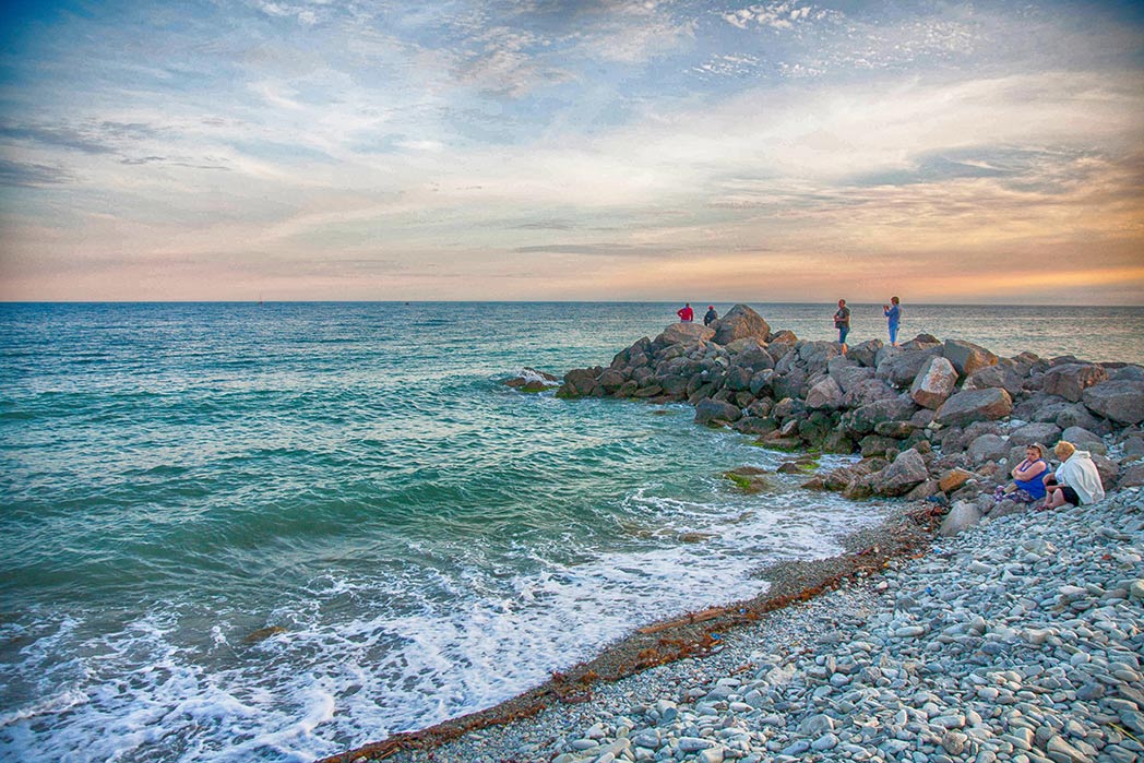 Гостиница "Лайм", Геленджик, пляж
